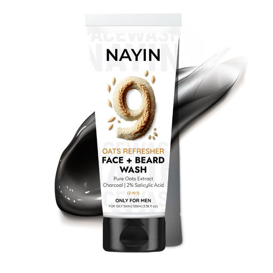 Oats Refresher - (2 in 1) Face & Beard Wash for Men Face Wash  (100 g)