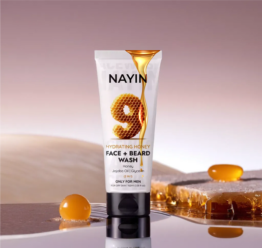 Hydrating Honey Bliss - (2 in 1) Face & Beard Wash for Men (100 g)