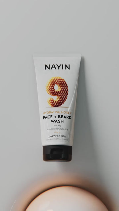 Hydrating Honey Bliss - (2 in 1) Face & Beard Wash for Men (100 g)